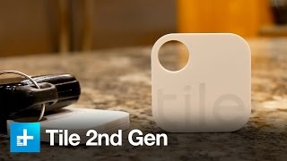 Tile Bluetooth Tracking Device  Review [upl. by Komarek948]