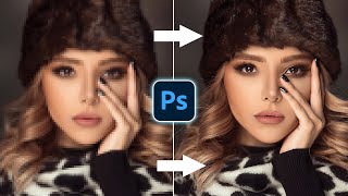 Easily Convert Low To High Resolution Photos In Photoshop [upl. by Eiromem]