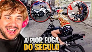 REAGINDO A PIOR FUGA DO SÉCULO  React Xracing [upl. by Yttig]