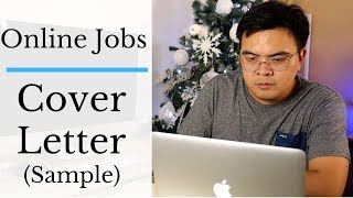 How to Make Cover letter for Online Jobs Philippines Sample for Video Editing [upl. by Branham]