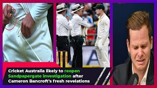 Cricket Australia to reopen ball tampering investigation after Bancroft’s fresh revelations Shorts [upl. by Norabal]