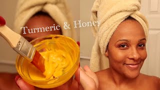 DIY Turmeric Face Mask for Hyperpigmentation amp Acne Scars ✨ [upl. by Alden]