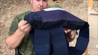 Giubbotto antiproiettile IIIA Test Bullet Proof Vest [upl. by Eiduam497]