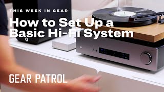 Audiophile 101 How to Set Up a Basic HiFi System  Guide to Life [upl. by Abihsot]