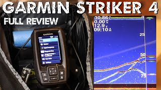 GARMIN STRIKER 4  Best Budget Sonar  Full Review  Settings  On Ice Demos [upl. by Peer669]