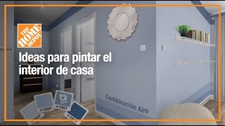 Ideas para pintar el interior de casa  Pintura  The Home Depot Mx [upl. by Vincentia692]