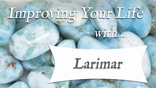 LARIMAR 💎 TOP 4 Crystal Wisdom Benefits of Larimar Crystal  Stone of Spirituality [upl. by Magdalen]