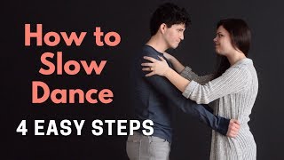 How to Slow Dance for Wedding  4 Easy Steps for Beginners [upl. by Ardenia]