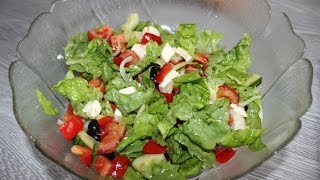 Salade Grecque  Greek Salad [upl. by Notlit955]