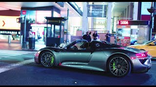 Driving Manhattan Island in a Porsche 918 Spyder ElectricOnly  DRIVEN [upl. by Soiritos688]