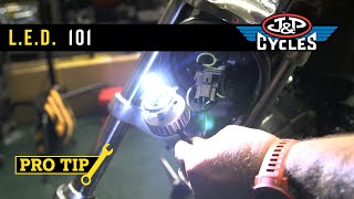 LED Motorcycle Lights 101  Pro Tip [upl. by Alemrac]