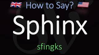 How to Pronounce Sphinx CORRECTLY Meaning amp Pronunciation [upl. by Rovaert]