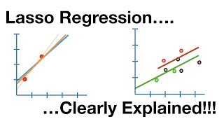 Regularization Part 2 Lasso L1 Regression [upl. by Lahey]