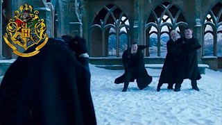 Harry Potter “Snowball Fight” Deleted  Extended Scenes [upl. by Joyann]