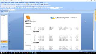 Crystal Reports  Uso de formulas [upl. by Haswell]