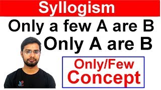 Syllogism Only Few Statement Concept By Anshul Saini [upl. by Thagard]