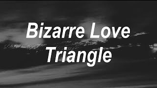 Bizarre Love Triangle  New Order  Lyrics [upl. by Lirva]