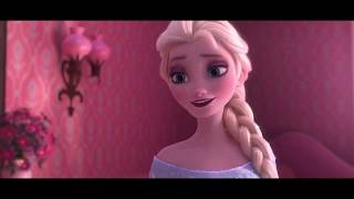 Frozen Fever 2015  Getting Ready for Annas Birthday 12 [upl. by Jorge]