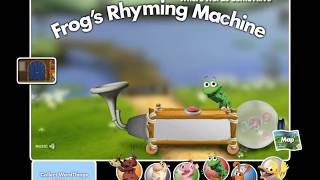 Word World Frog’s Rhyming Machine Level 1 Part 1 [upl. by Salisbarry754]