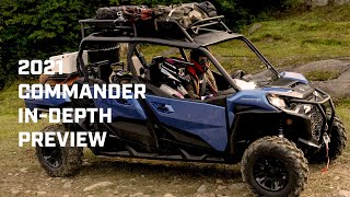 2021 Commander InDepth Features Walkaround  CanAm OffRoad [upl. by Eniowtna]