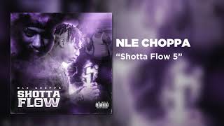 NLE Choppa  Shotta Flow 5 Official Audio [upl. by Ahsikyw128]