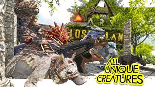 Lost Island ALL Unique Creature Locations Guide [upl. by Old]