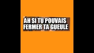 Ah si tu pouvais fermer ta gueule [upl. by Mintz581]