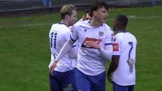 Guiseley 3 Whitby Town 1  Pitching In NPL Highlights [upl. by Reave873]