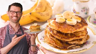 Super Fluffy Banana Pancakes [upl. by Lani]