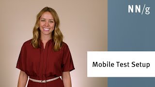 How To Setup a Mobile Usability Test [upl. by Cherry]