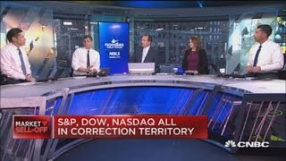 Dow drops 1100 points continues fastest 10 drop in history [upl. by Asalocin]