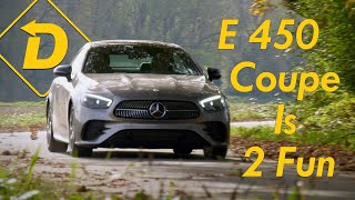 2021 Mercedes E450 4MATIC Is True To The Luxury Coupe Genre [upl. by Denzil310]