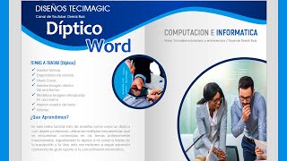 Diptico en Word [upl. by Cleaves]