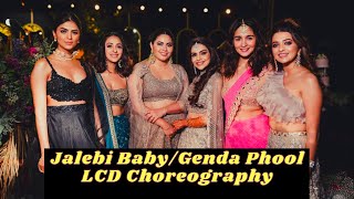 Jalebi Baby Genda Phool  LCD Choreography  Tesher  Jacqueline Fernandez  Badshah [upl. by Terle]