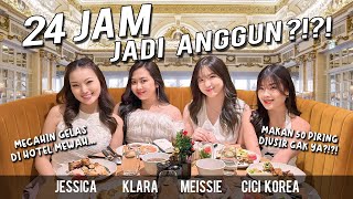 CHALLENGE 24 JAM JADI ANGGUN BARENG BESTIE GAGAL  Vlog Klara Tania [upl. by Meit720]