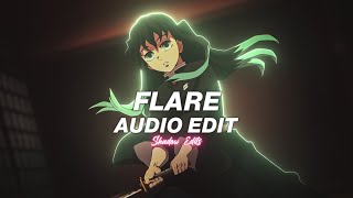 flare  hensonn『edit audio』 [upl. by Annanhoj]