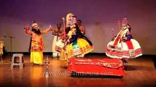 Kathakali dance performance from Kerala [upl. by Squier331]