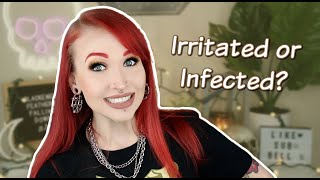 Is Your Piercing INFECTED or IRRITATED [upl. by Nidraj376]