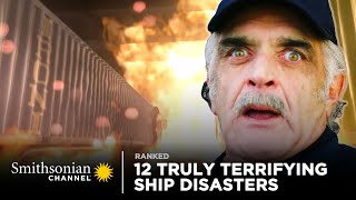 12 Terrifying Ship Disasters 🚢🔥 Smithsonian Channel [upl. by Letsirhc]