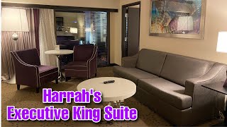 Harrah’s Las Vegas Executive King Suite 2021 [upl. by Eilraep]