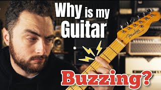 Why Is My Guitar Buzzing Fixing Fret Buzz [upl. by Akissej937]