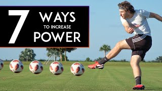 7 WAYS to Increase SHOOTING POWER [upl. by Ayhtin349]