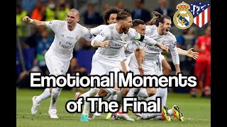 Real Madrid VS Atletico Madrid Emotional Moments [upl. by Ahsie]