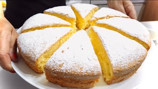 TORTA MARGHERITA SOFFICISSIMA 🌼 senza burro solo 2 cucchiai di Olio🌼 MARGHERITA CAKE [upl. by Alysia]