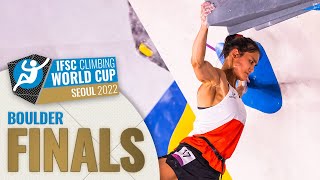 Boulder finals  Seoul 2022 [upl. by Wallraff810]