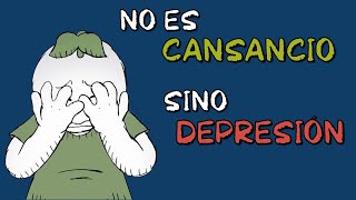 6 señales de que NO es CANSANCIO sino DEPRESIÓN [upl. by Ellehcem]