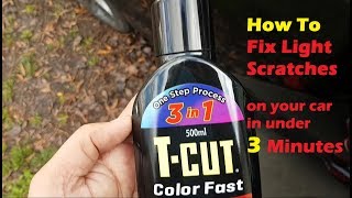 How To Remove Light Scratches from your Car  Holden VE [upl. by Aohsoj908]