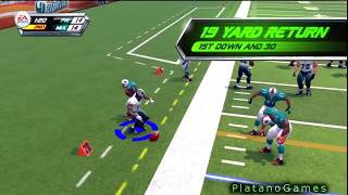 NFL Blitz  Blitz Gauntlet Week 1  Philadelphia Eagles vs Miami Dolphins  HD [upl. by Eisej576]