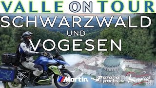 Schwarzwald und Vogesen  mit dem Motorrad zum Feldberg Schauinsland Kandel amp Col de la Schlucht [upl. by Friedly]