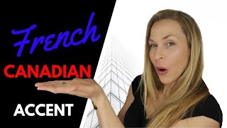 French Canadian Accent  Different Sounding Consonants [upl. by Helbona]